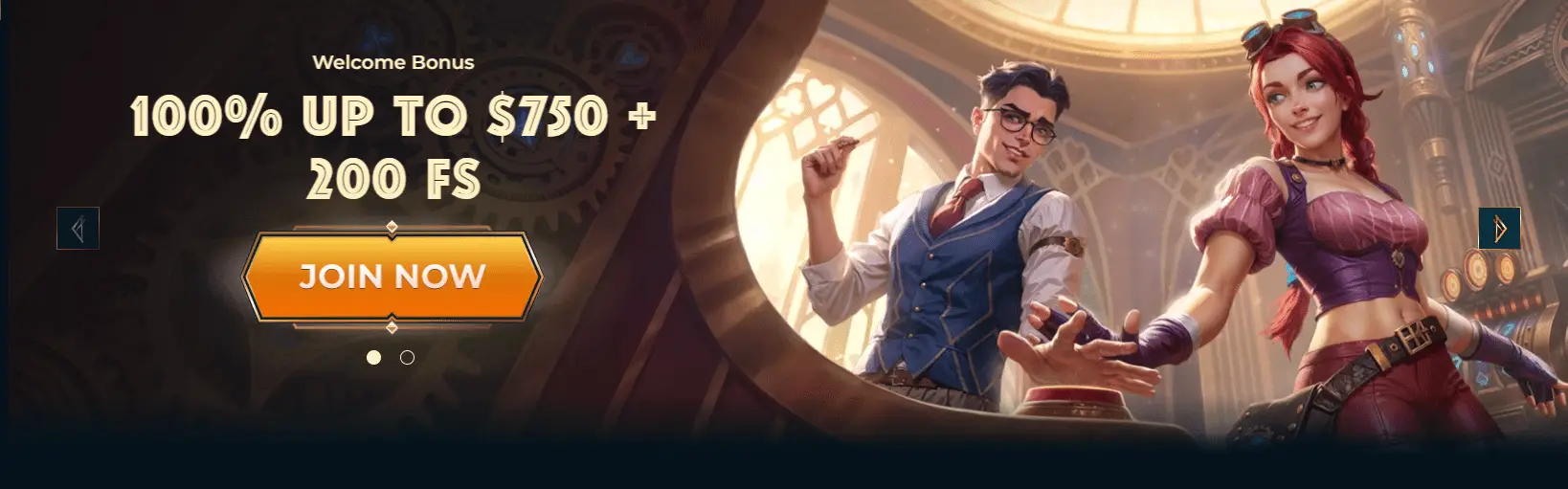 Welcome bonus in MonsterWin Casino